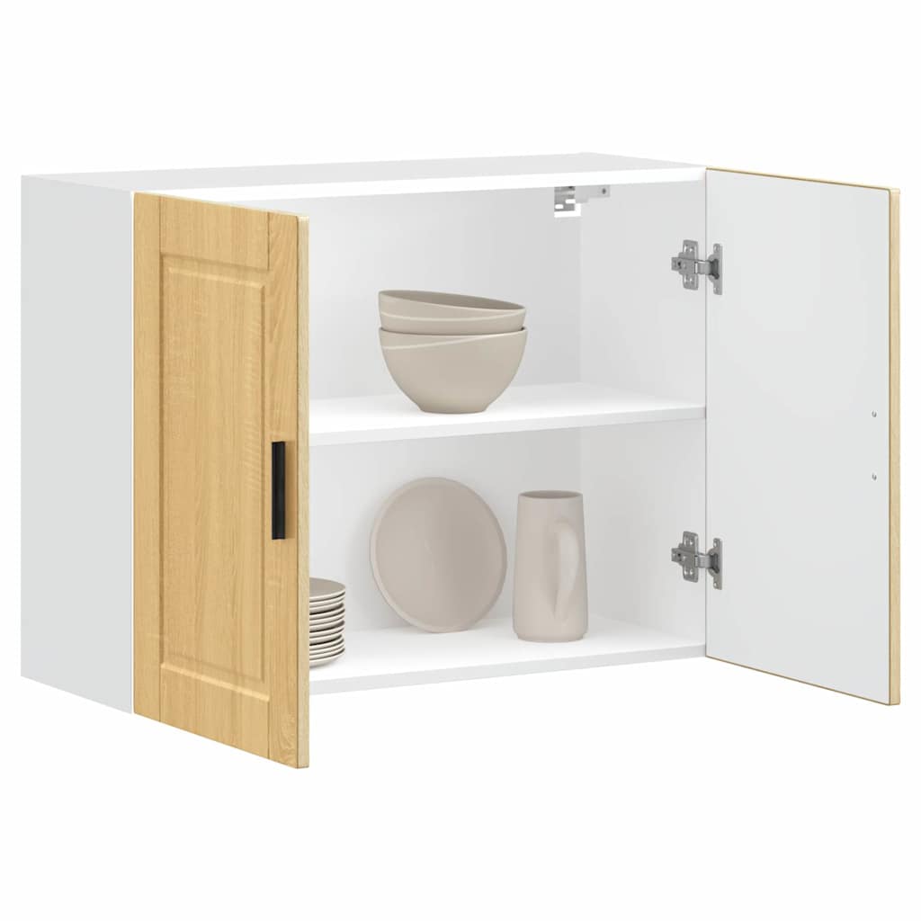 vidaXL Mueble de pared cocina madera contrachapada Porto roble sonoma