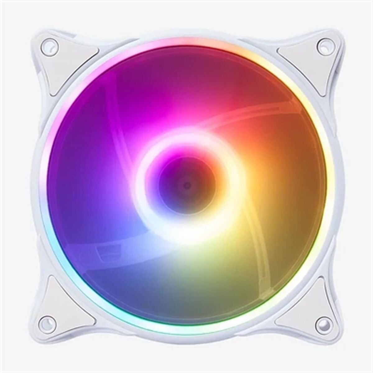 Ventola da Case Hiditec VGCH10009 Ø 12 cm ARGB Bianco