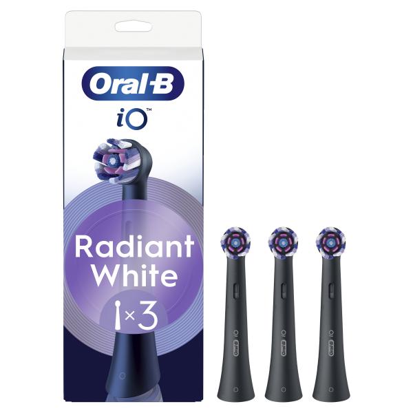 Testina di Ricambio Oral-B IO RBWB-3   3UD Nero 3 Unità