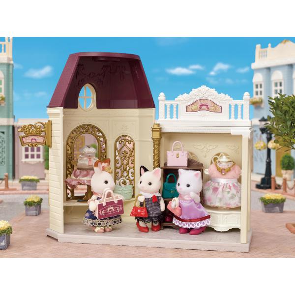 Set di Pupazzi Sylvanian Families The Fashion Suitcase And Big Sister Persian Cat - Image 4