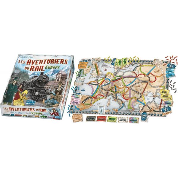Gioco da Tavolo Asmodee The Adventurers of Rail Europe (FR)