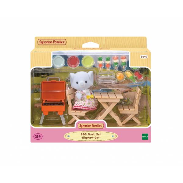 Accessori per Casa delle Bambole Sylvanian Families The Elephant Girl and Her Picnic Set