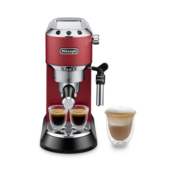 Caffettiera a Stantuffo DeLonghi 0132106169 Acciaio inossidabile Rosso 1 L