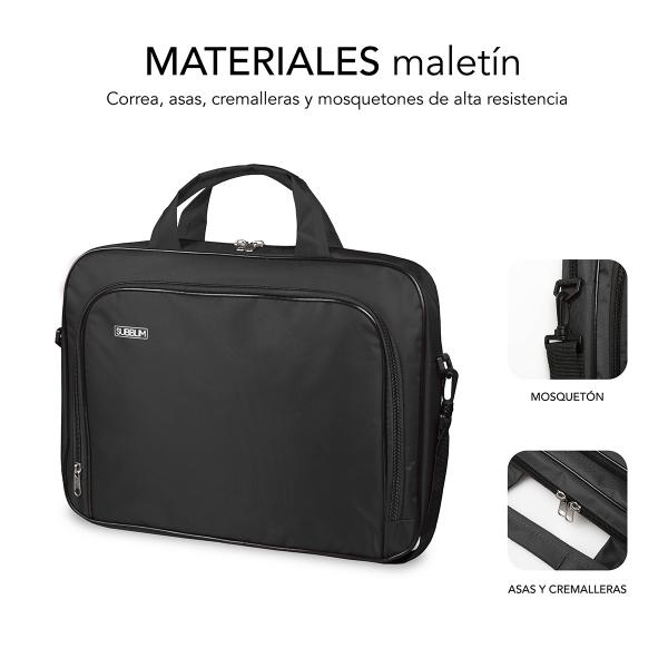 Valigetta per Portatile Subblim SUBLB1OLB030 Nero 14" - Image 3