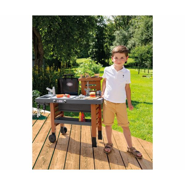 Cucina Giocattolo Smoby Garden Kitchen Barbecue 43 Pezzi - Image 4