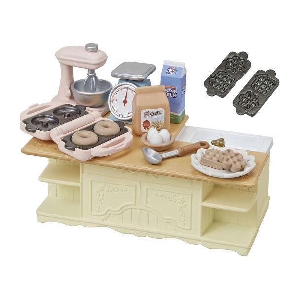 Personaggi d'Azione Sylvanian Families 5442  SYLVANIAN FAMILIES Kitchen land