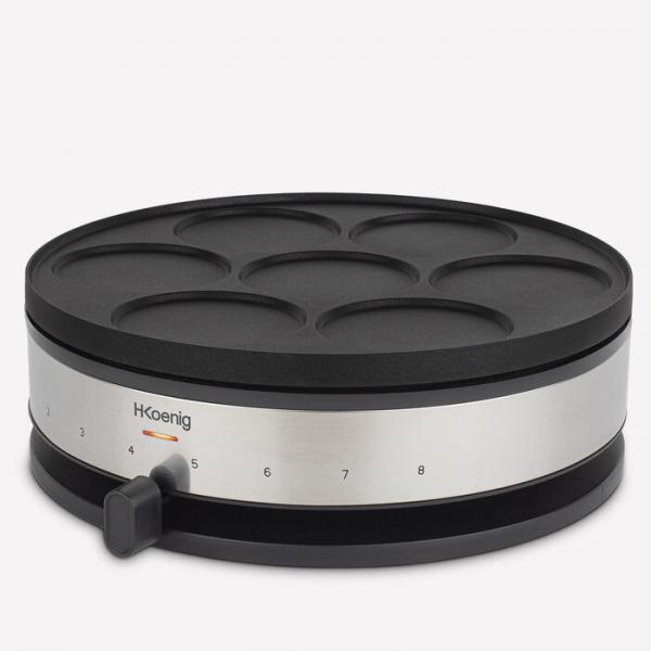 Piastra per Crepe Hkoenig KREP56 Nero