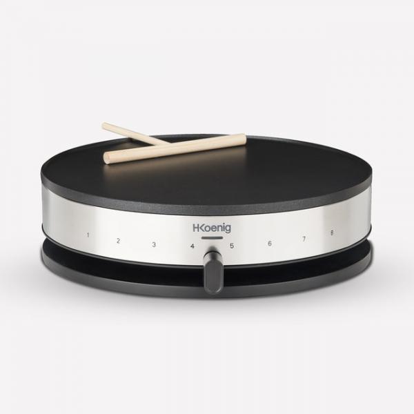 Piastra per Crepe Hkoenig KREP29 1300 W Nero Multicolore