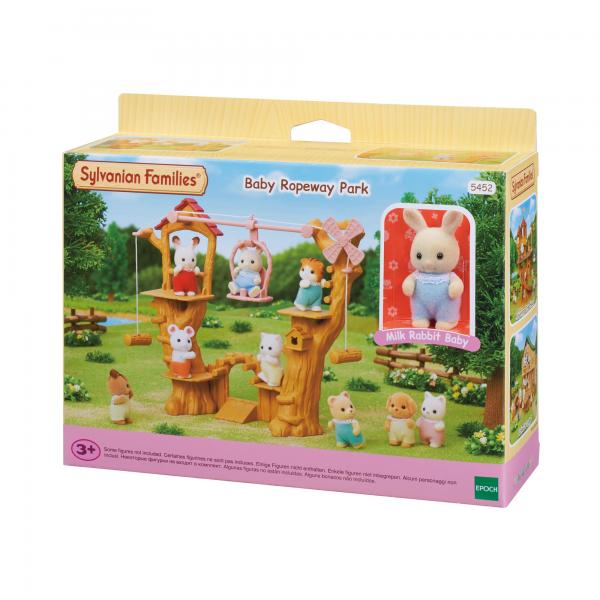 Playset Sylvanian Families The Baby Zip Line 24 Pezzi
