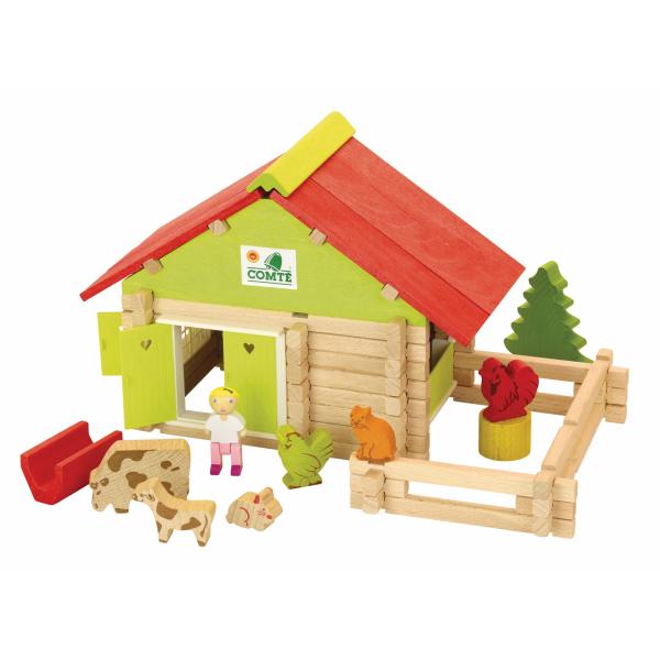 Personaggi d'Azione Jeujura  Farm With Animals 100 Pezzi Playset