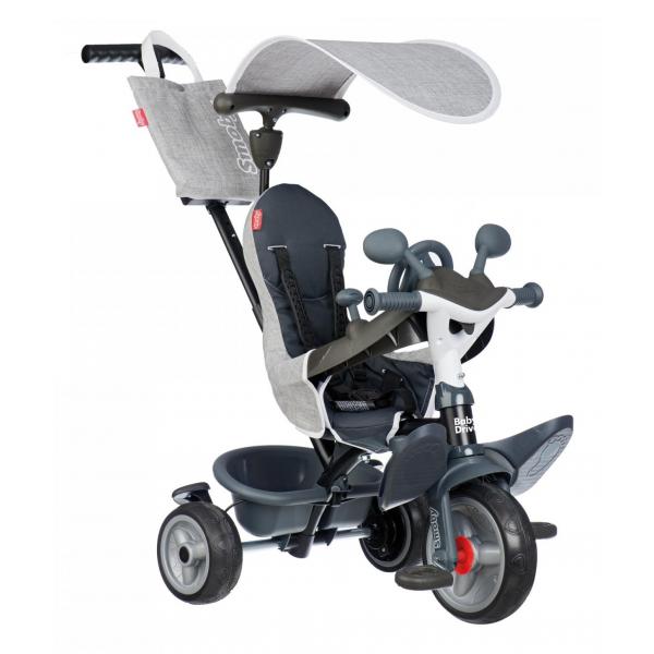 Triciclo Smoby Baby Driver Grigio