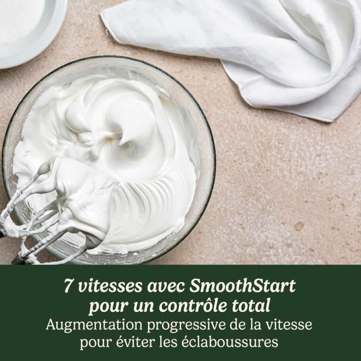 Sbattitore a Fruste Cuisinart HM7U/E POWER ADVANTAGE Bianco 200 W - Image 6