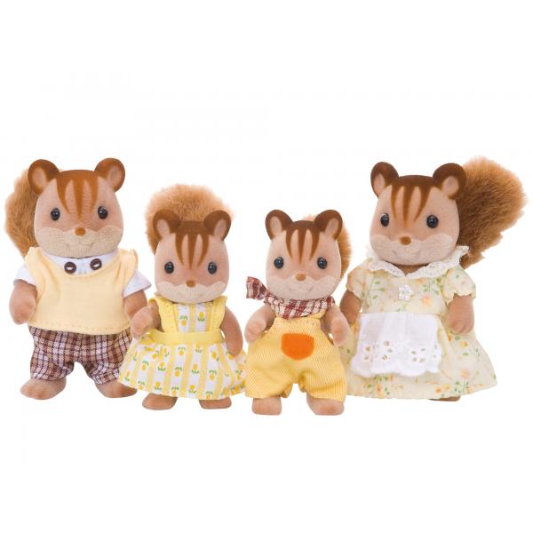 Set di Pupazzi   Sylvanian Families 4172 Family Ecureuil Roux