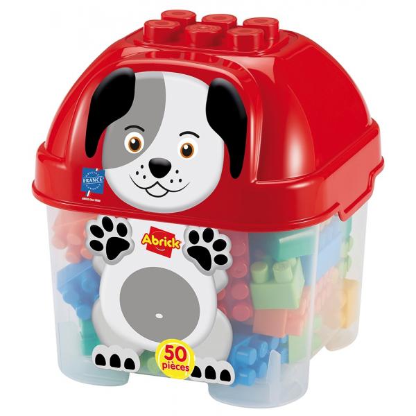 Playset Ecoiffier Dog barrel 50 Pezzi