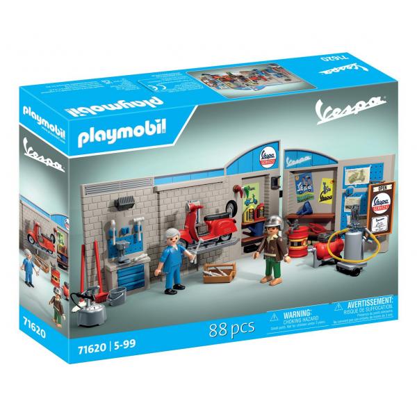 Playset Playmobil Vespa Retro Garage