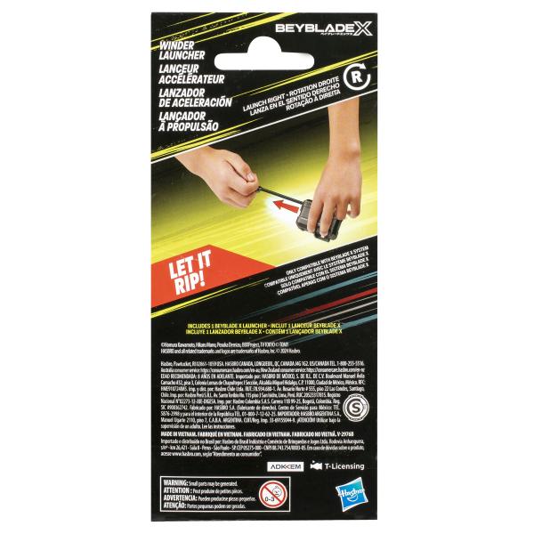 Statuetta Articolata Hasbro Lanzador oficial Beyblade X Winder - Image 4