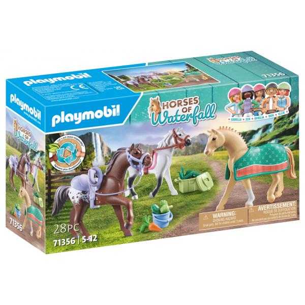 Playset Playmobil 71356 Horses of Waterfall 28 Pezzi
