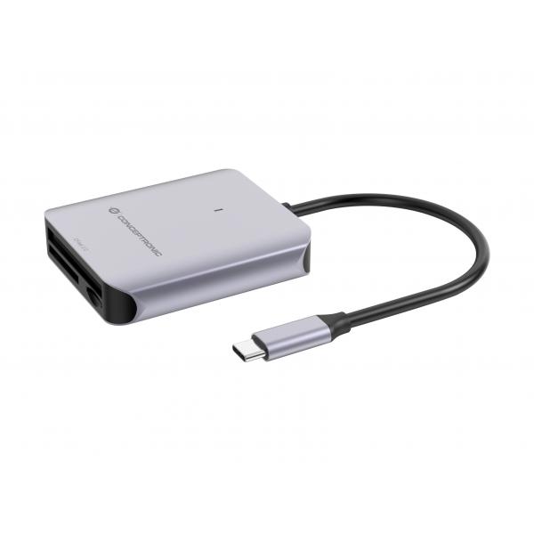 Lettore di Schede Conceptronic 3 en 1 USB 3.2 Gen 2 Grigio