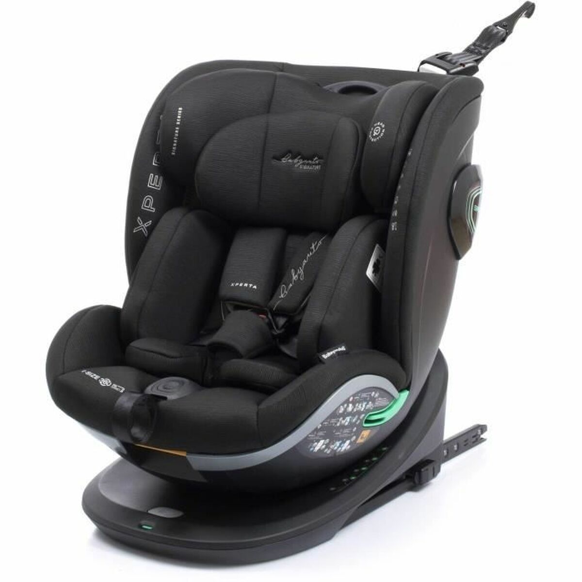 Seggiolino Auto Babyauto XPERTA BLACK LINE Nero 0 (de 0 a 10 kilos) 0+ (de 0 a 13 kilos) I (9 - 18 kg) II (15-25 kg) III (22 - 3