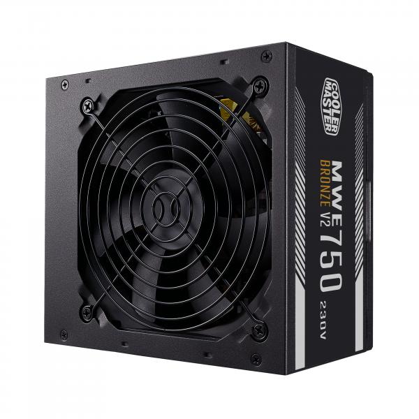 Fonte di Alimentazione Cooler Master MPE-7501-ACABW-BEU 750 W 750 W ATX 80 Plus Bronze