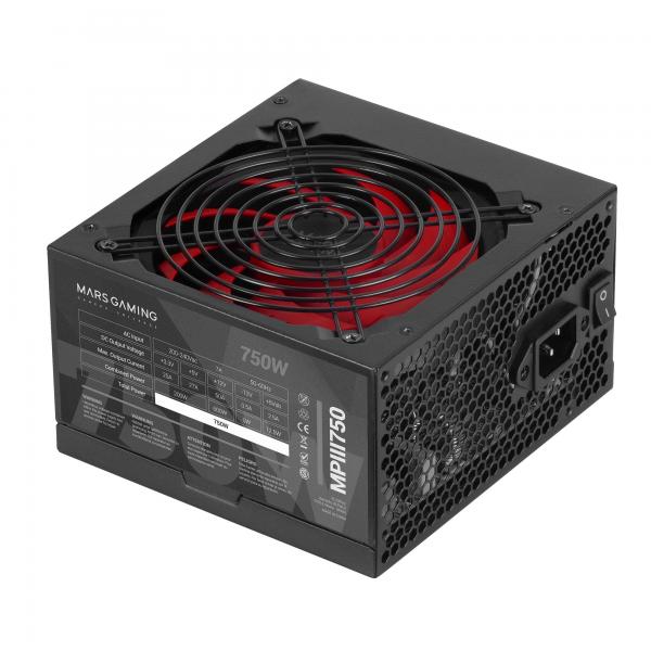 Fonte di Alimentazione Mars Gaming MPIII750 750W ATX 750 W