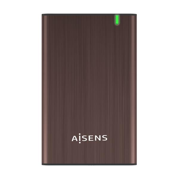 Custodia Hard Disk Aisens ASE-2525BWN Marrone 2,5"