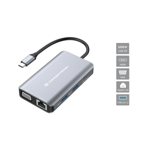 Hub USB Conceptronic 110519407101