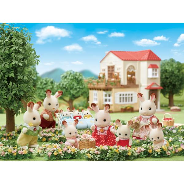 Playset Sylvanian Families Chocolate Rabbit Family - Image 4