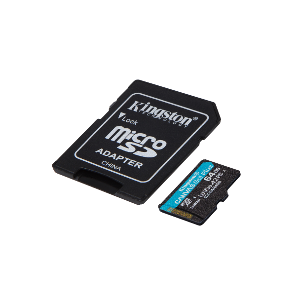 Scheda Di Memoria Micro SD con Adattatore Kingston SDCG4/64GB - Image 3
