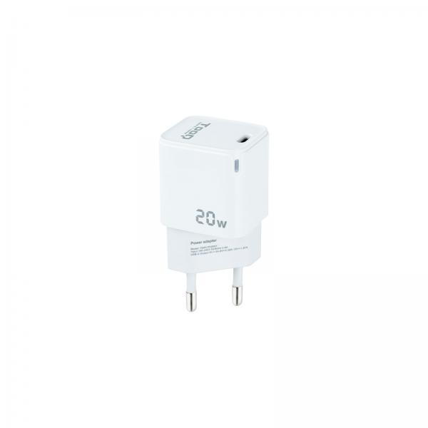 Caricabatterie da Parete TooQ TQWC-PD20WT Bianco 20 W (1 Unità)