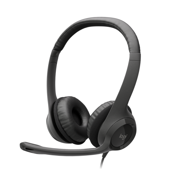 Auricolari con Microfono Logitech 981-000406 Nero - Image 3