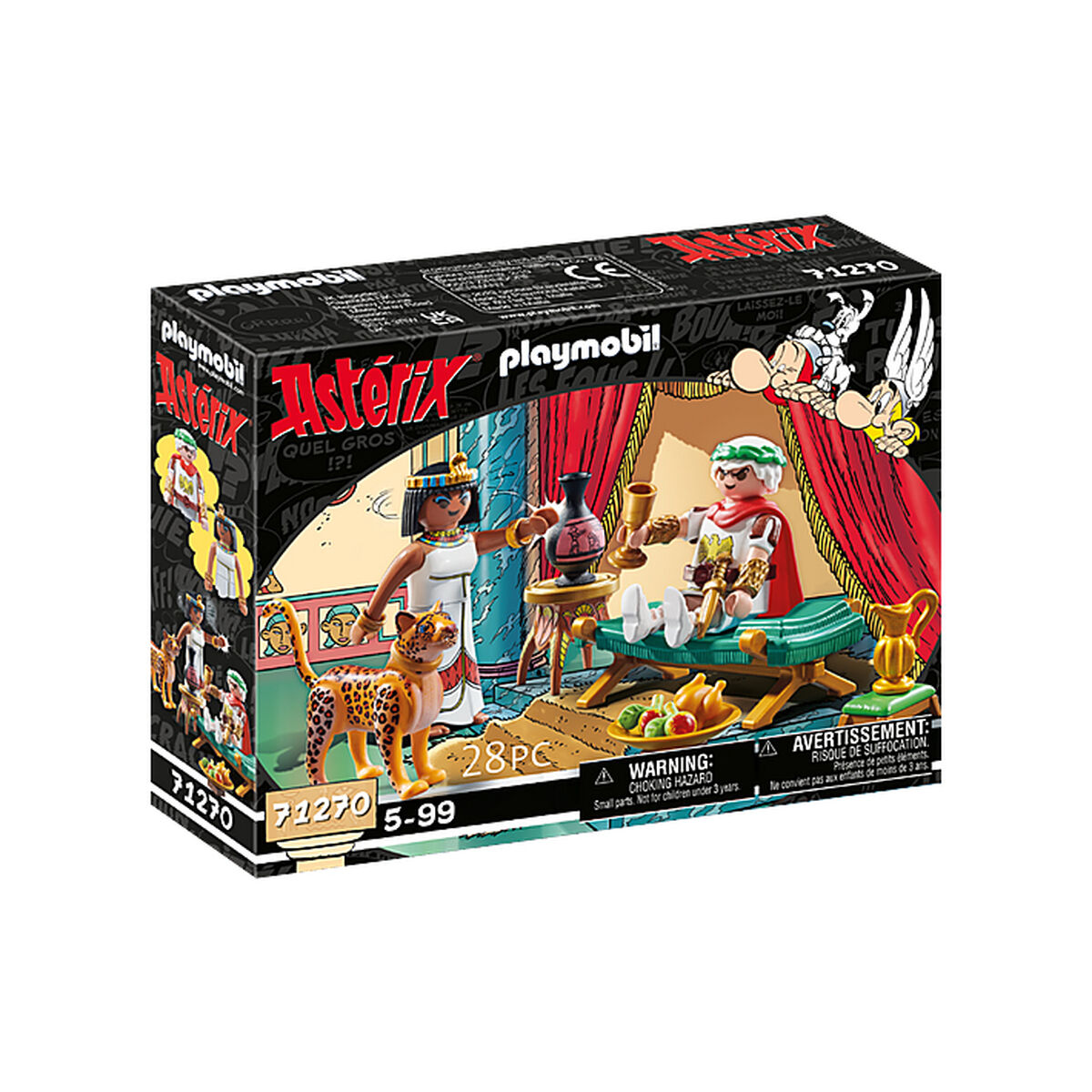 Playset Playmobil 71270 - Asterix: César and Cleopatra 28 Pezzi - Image 5