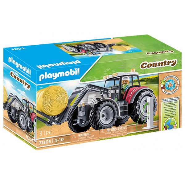 Set di giocattoli Playmobil Country Tractor