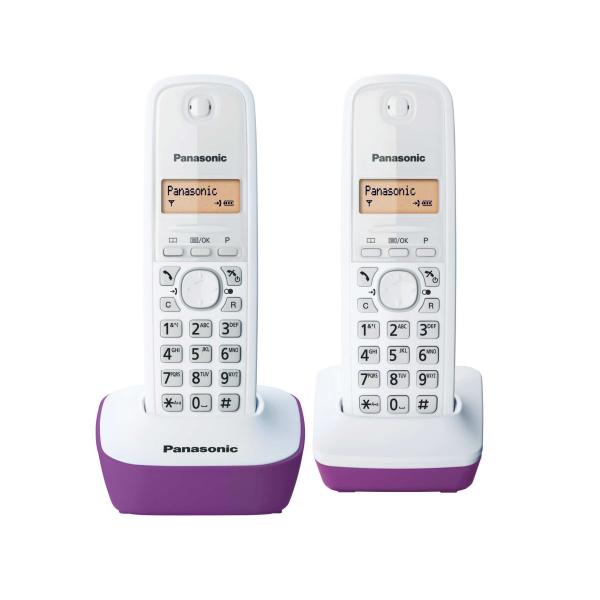 Telefono Senza Fili Panasonic KX-TG1612FRF Viola