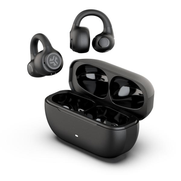 Auricolari Wireless con Custodia di Ricarica JLab IEUEBFLEXRBLK124 Nero