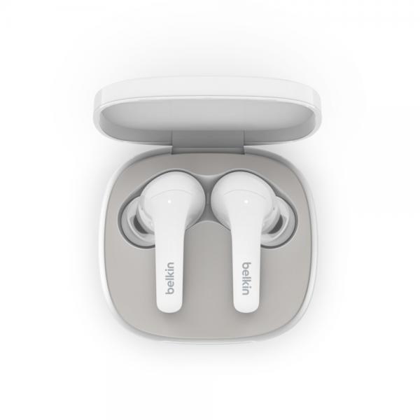 Auricolari con Microfono Belkin AUC006BTWH Bianco - Image 3