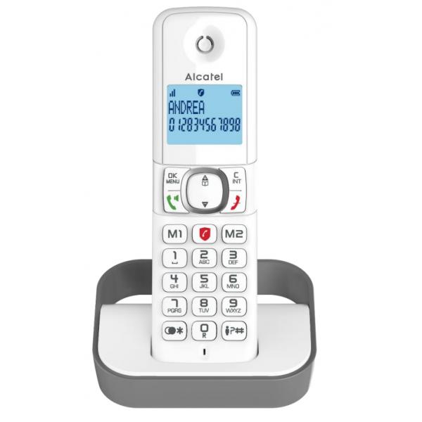 Telefono Fisso Alcatel F860 solo Grigio
