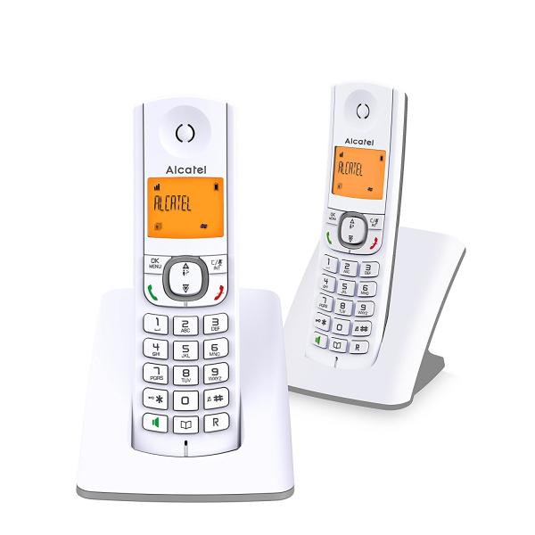 Telefono Senza Fili Alcatel 3700601417036 Grigio Bianco/Grigio