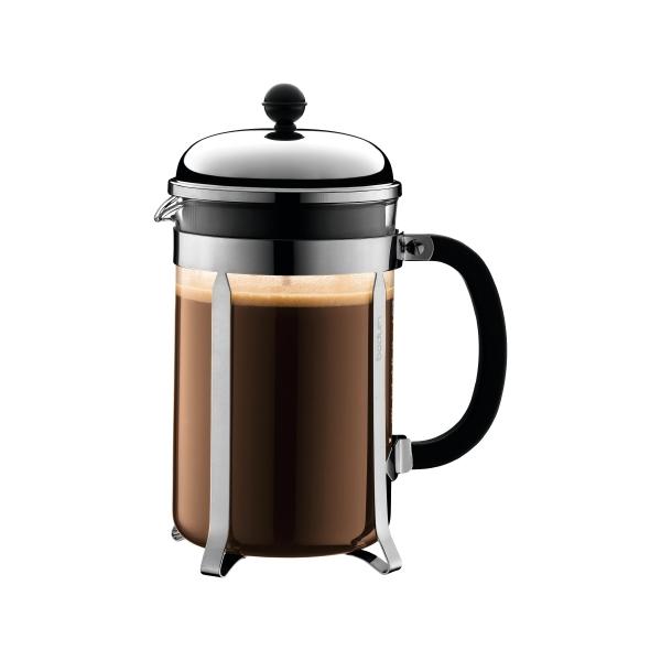 Caffettiera a Stantuffo Bodum Chambord Acciaio inossidabile 1,5 L