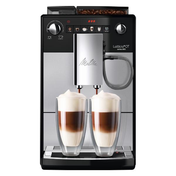 Caffettiera superautomatica Melitta Latticia F300-101 Nero Argentato 1450 W 1,5 L