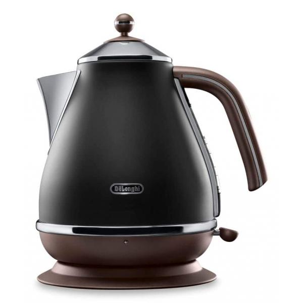 Bollitore DeLonghi KBOV 2001.BK 2000 W 1,7 L Nero Acciaio inossidabile