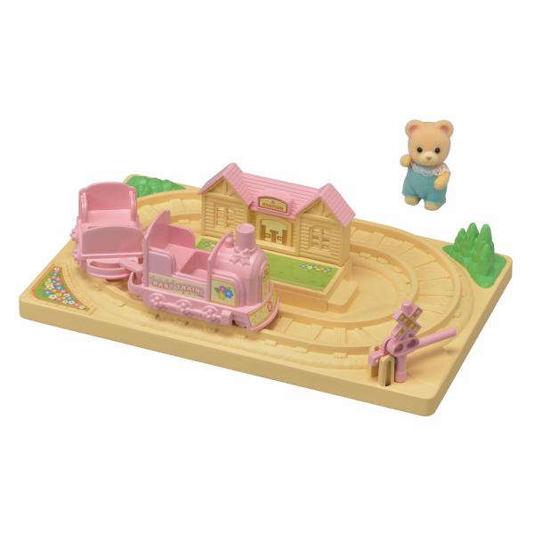 Playset Sylvanian Families The Chu-Chu Train and Baby Bear - Image 3