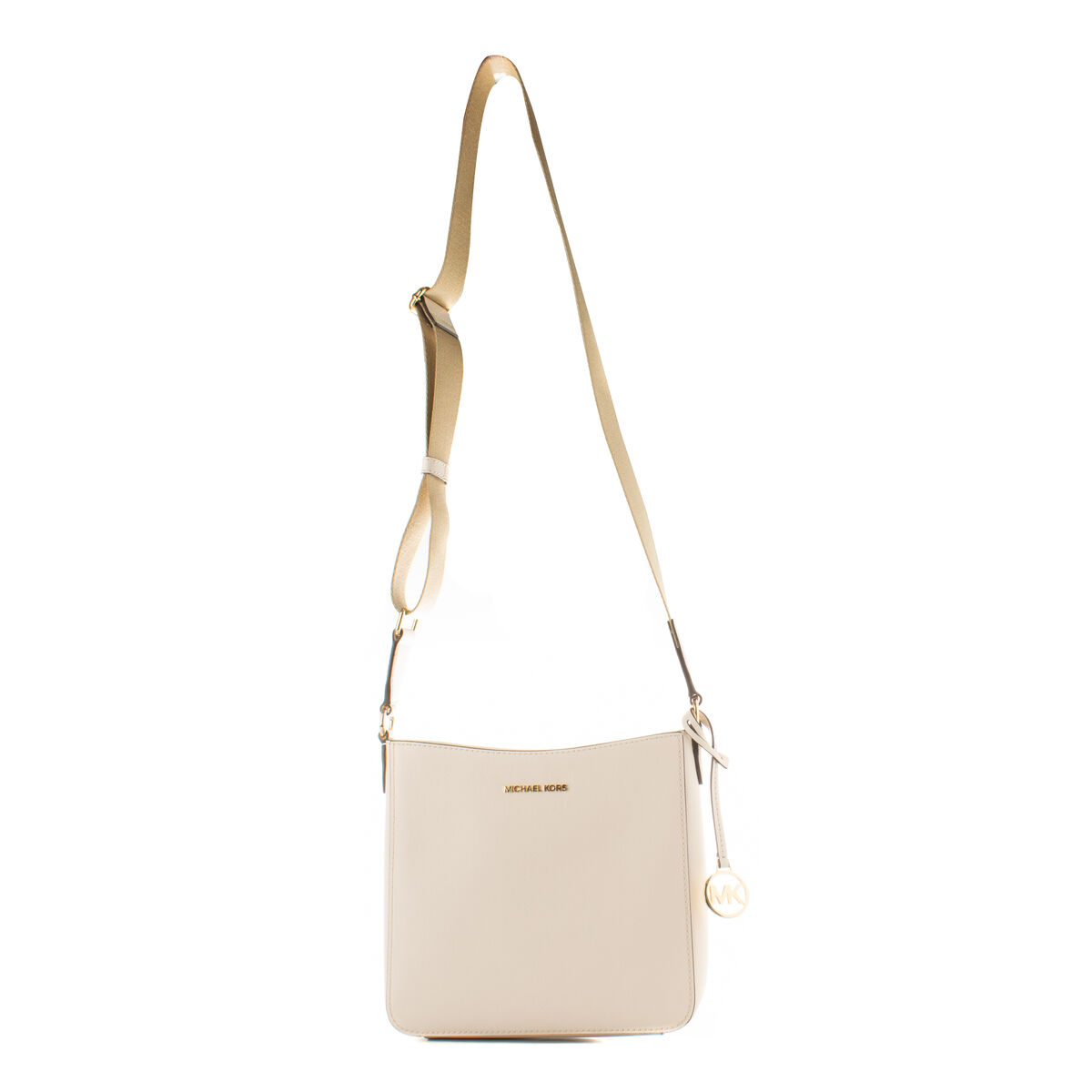 Borsa a Tracolla Michael Kors 35S4GTVC5L-LT-CREAM Beige 22 x 20 x 7 cm