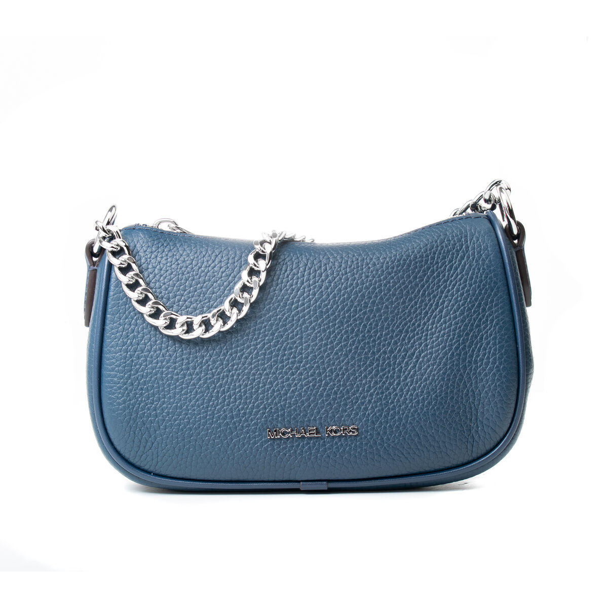 Borsa a Tracolla Michael Kors Carmela Azzurro 20 x 12 x 7 cm