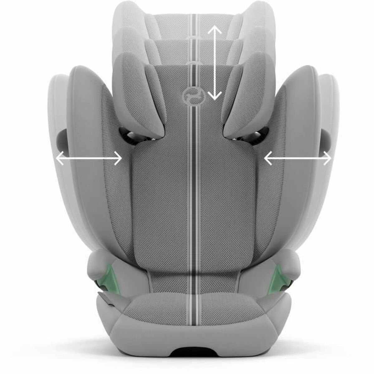 Seggiolino Auto Cybex Solution G2 i-Fix Plus Grigio II (15-25 kg) Per bambini ECE R129/04 - Image 4