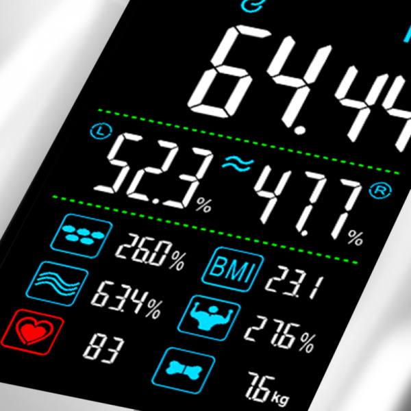 Bilancia Digitale da Bagno Little Balance 180 kg (30 x 27 cm) - Image 4