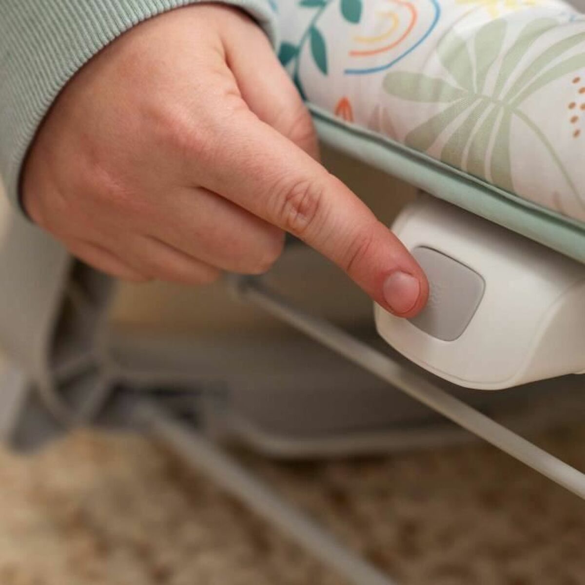 Amaca per Neonati Ingenuity Verde Grigio - Image 5