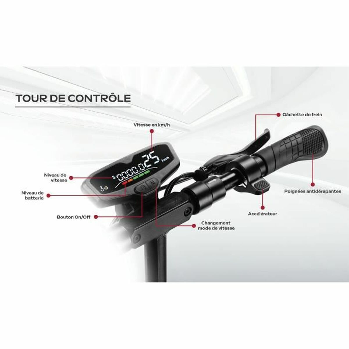 Monopattino Elettrico EZWAY 800 W - Image 4