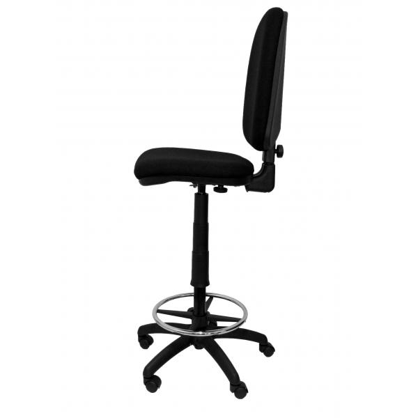 Sgabello Ayna Piqueras y Crespo T04CPBALI840 Nero PVC Metallo - Image 4