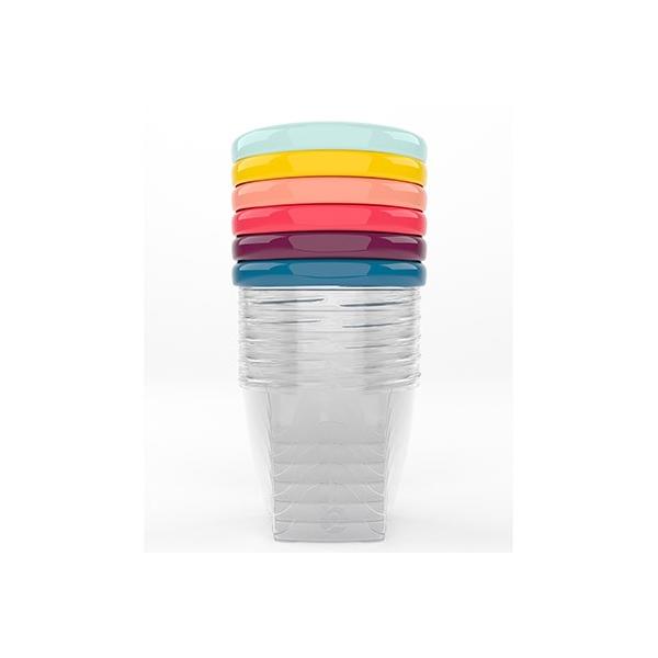 Contenitore per Conservare gli Alimenti Babymoov Babybols 250 ml (6 pcs) 6 x 250 ml